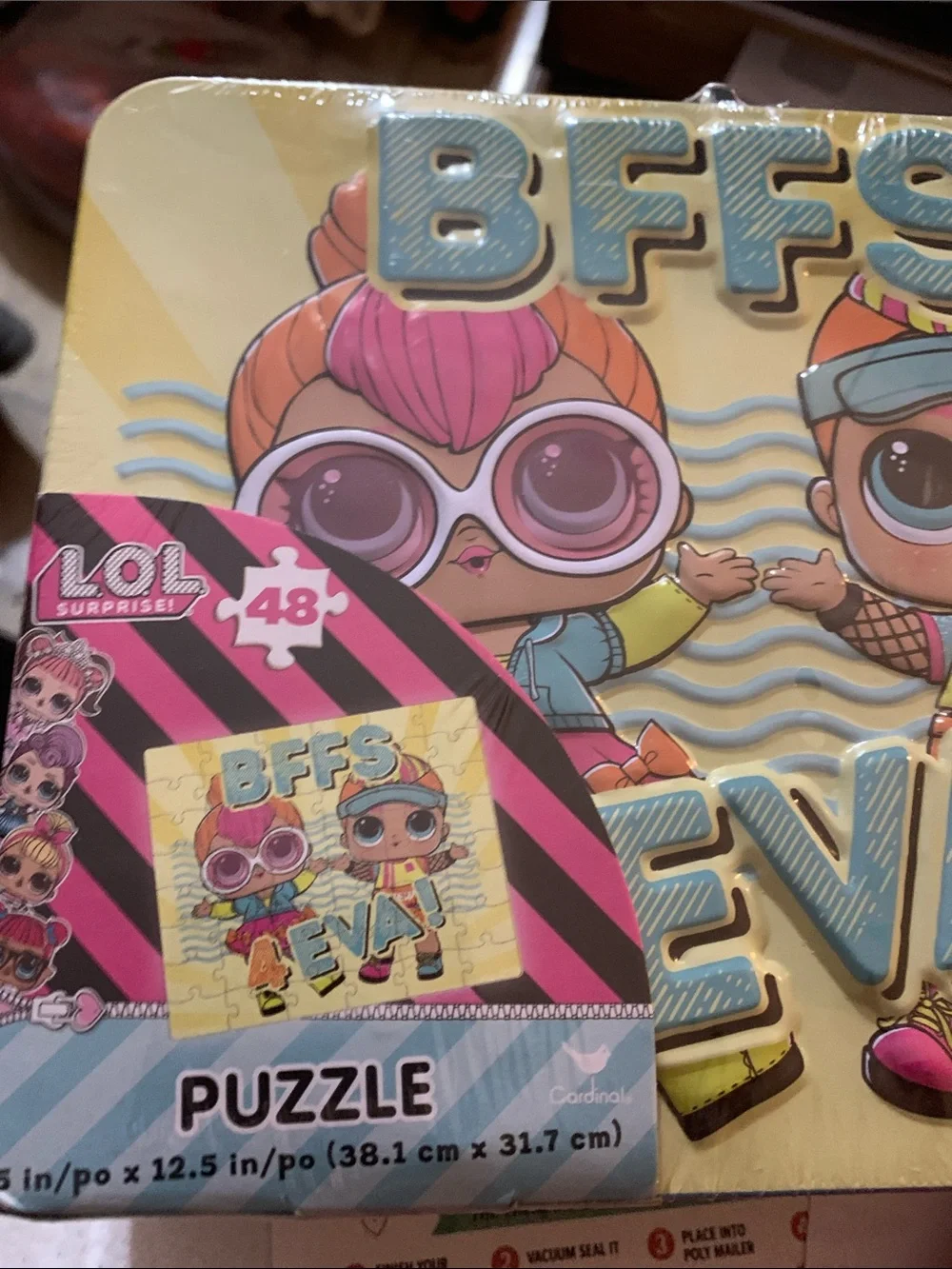 L.O.L. Surprise! BFFs Eva! Puzzle - Gold, Pink, Blue
